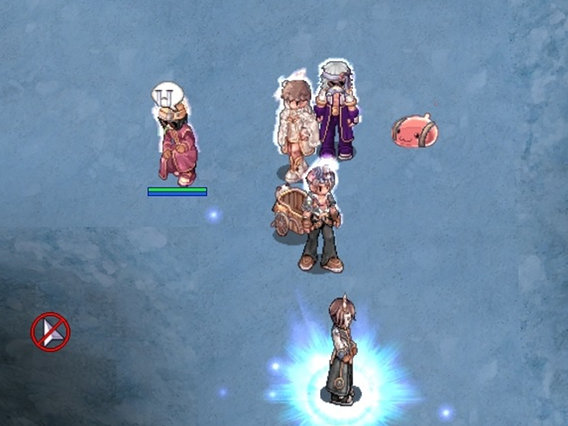 Me echaron de la party porque no quise mobear siendo priest. Aquí una imagen de mi desesperación en la marginalidad.